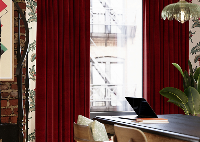 Sunningdale, Claret - Made to Measure Curtains - Image 5